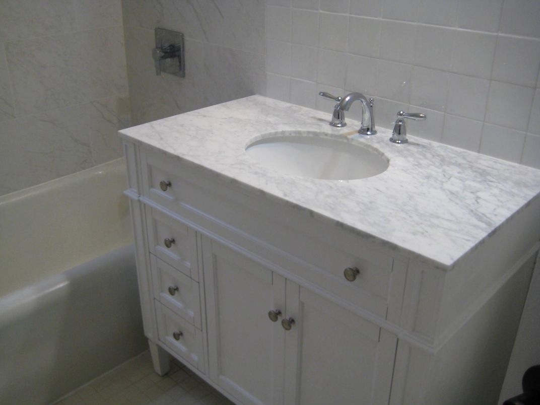 Bathroom, Interior, Marble Walls