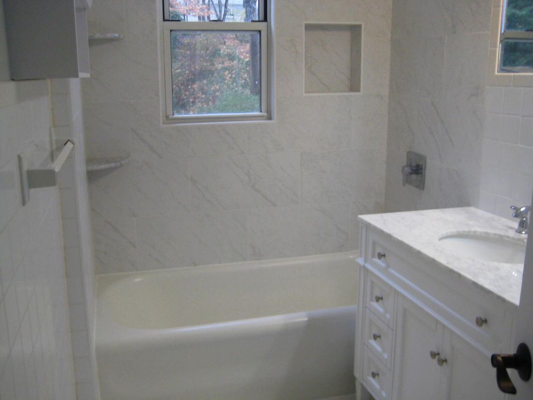 Bathroom, Interior, Marble Walls