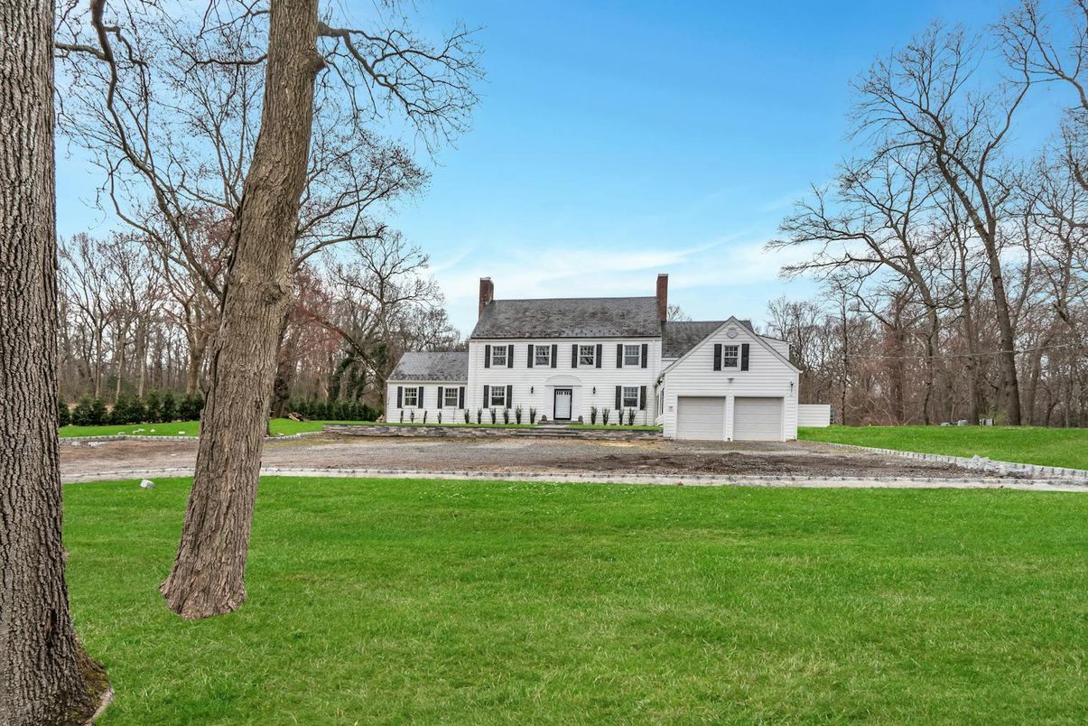 Attached, Backyard, Detached Garage, Exterior, Facade, Farmhouse