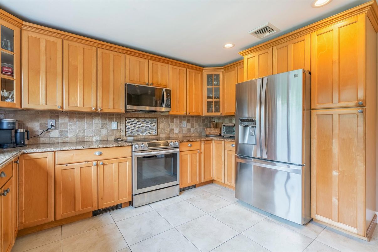 Interior, Kitchen, Recessed Lighting, Stainless Steel Appliances