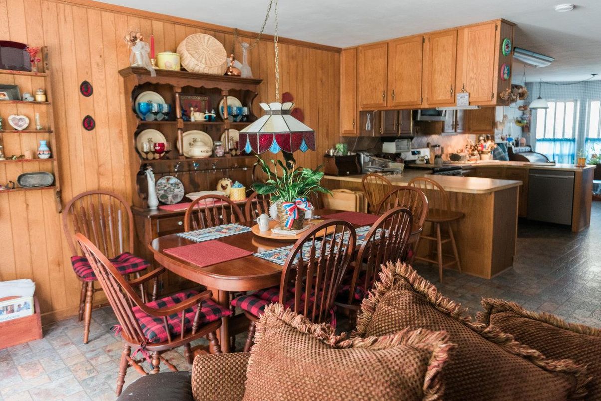 Dining room, Interior, Kitchen, Pendant Lights