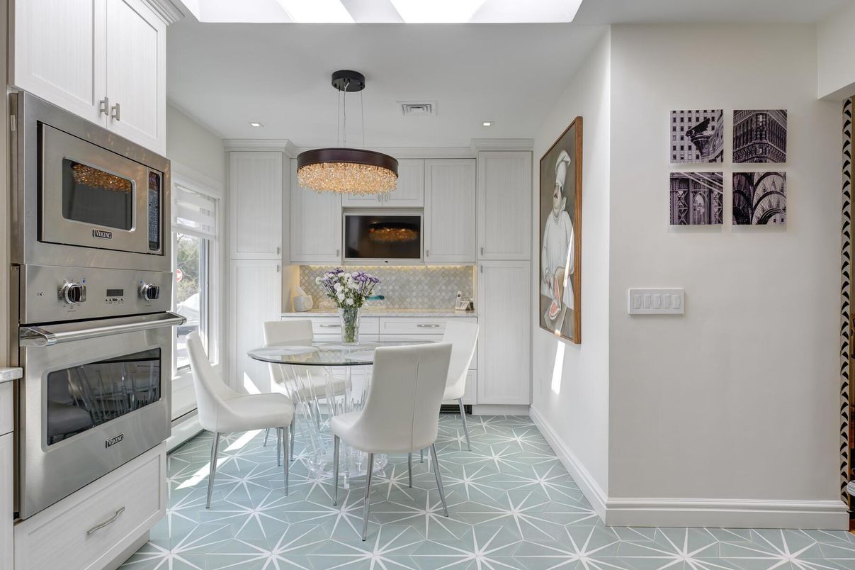 Chandelier, Dining room, Interior, Kitchen, Recessed Lighting