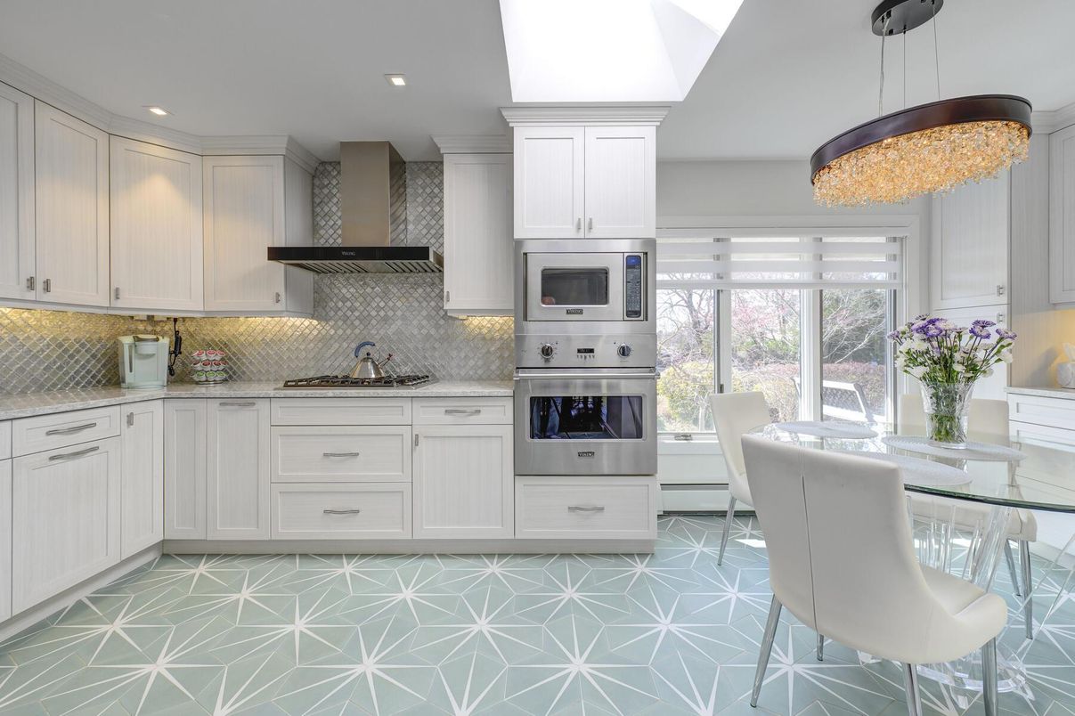 Dining room, Interior, Kitchen, Recessed Lighting
