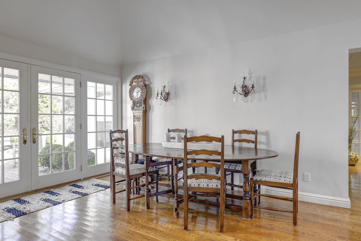 Dining room, Interior, Wood Texture Flooring