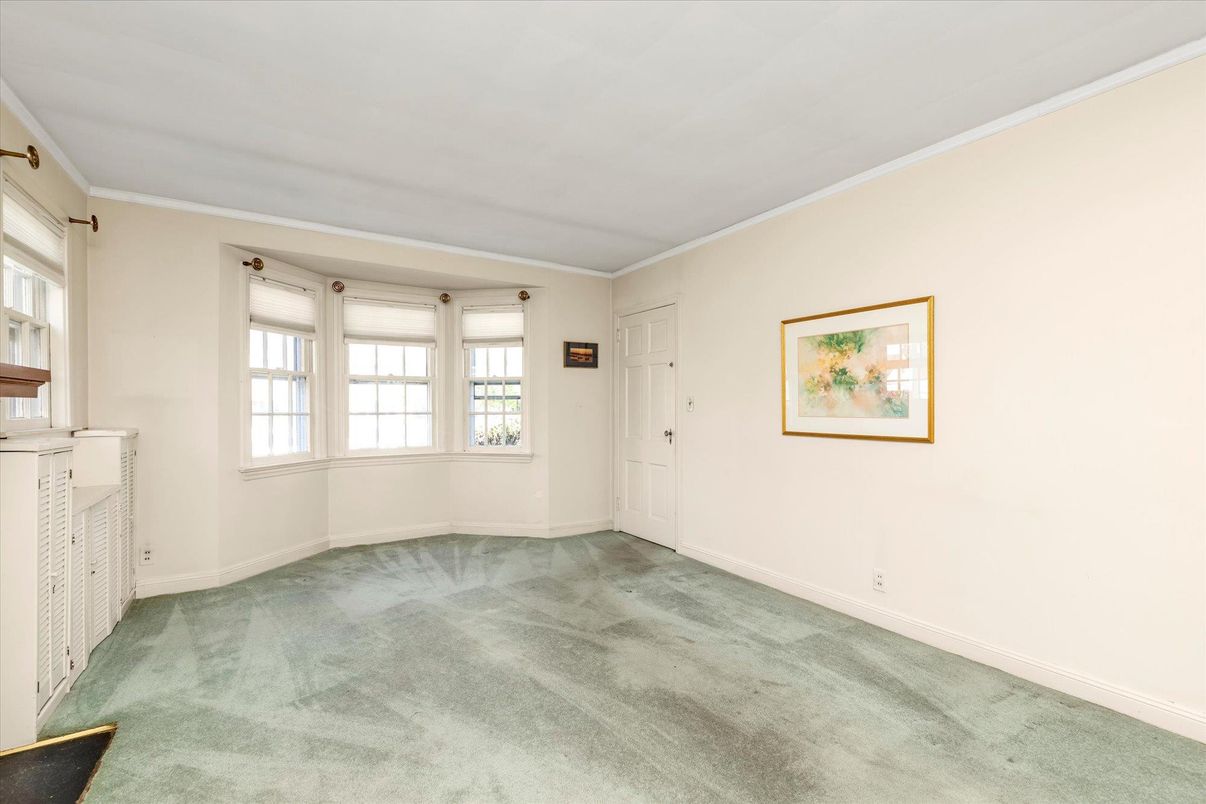 Empty room, Fireplace, Interior