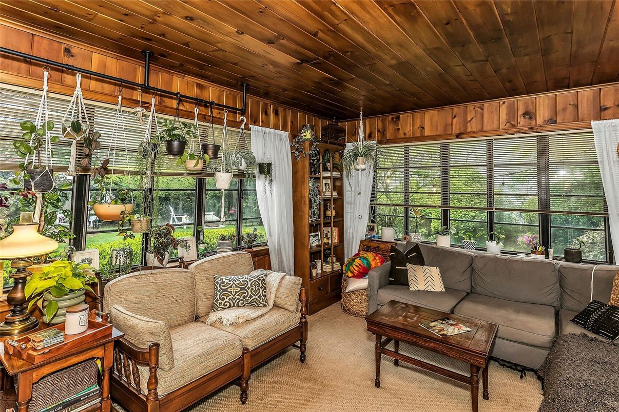 Interior, Living room, Wooden Ceilings