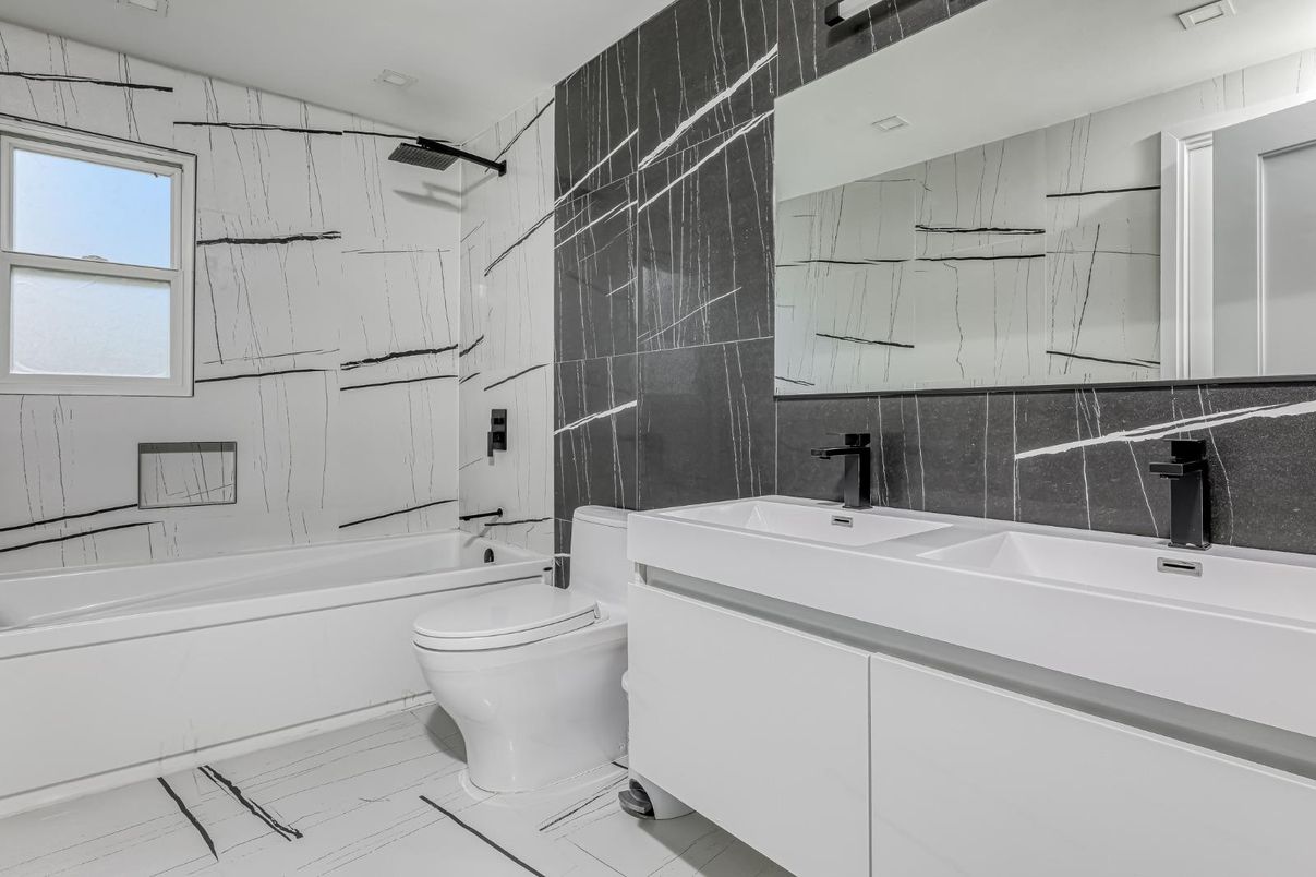 Bathroom, Dual Sink Vanities, Interior, Marble, Marble Walls