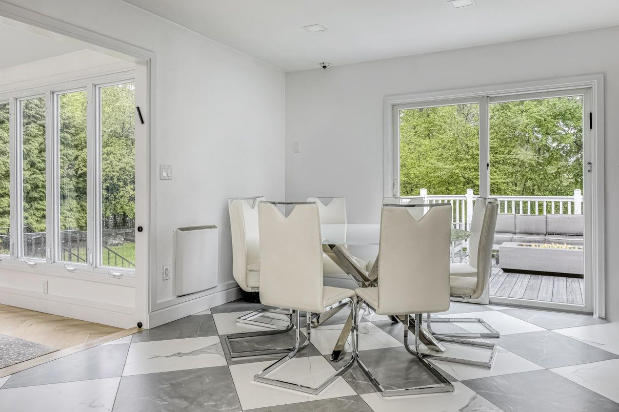 Home Office, Interior, Marble, Recessed Lighting