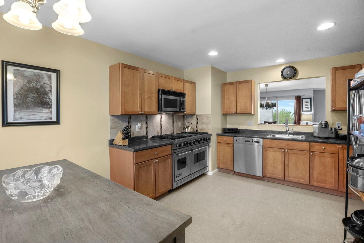 Interior, Kitchen, Recessed Lighting, Stainless Steel Appliances
