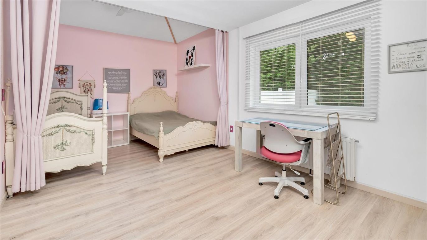 Bedroom, Home Office, Interior, Wood Texture Flooring