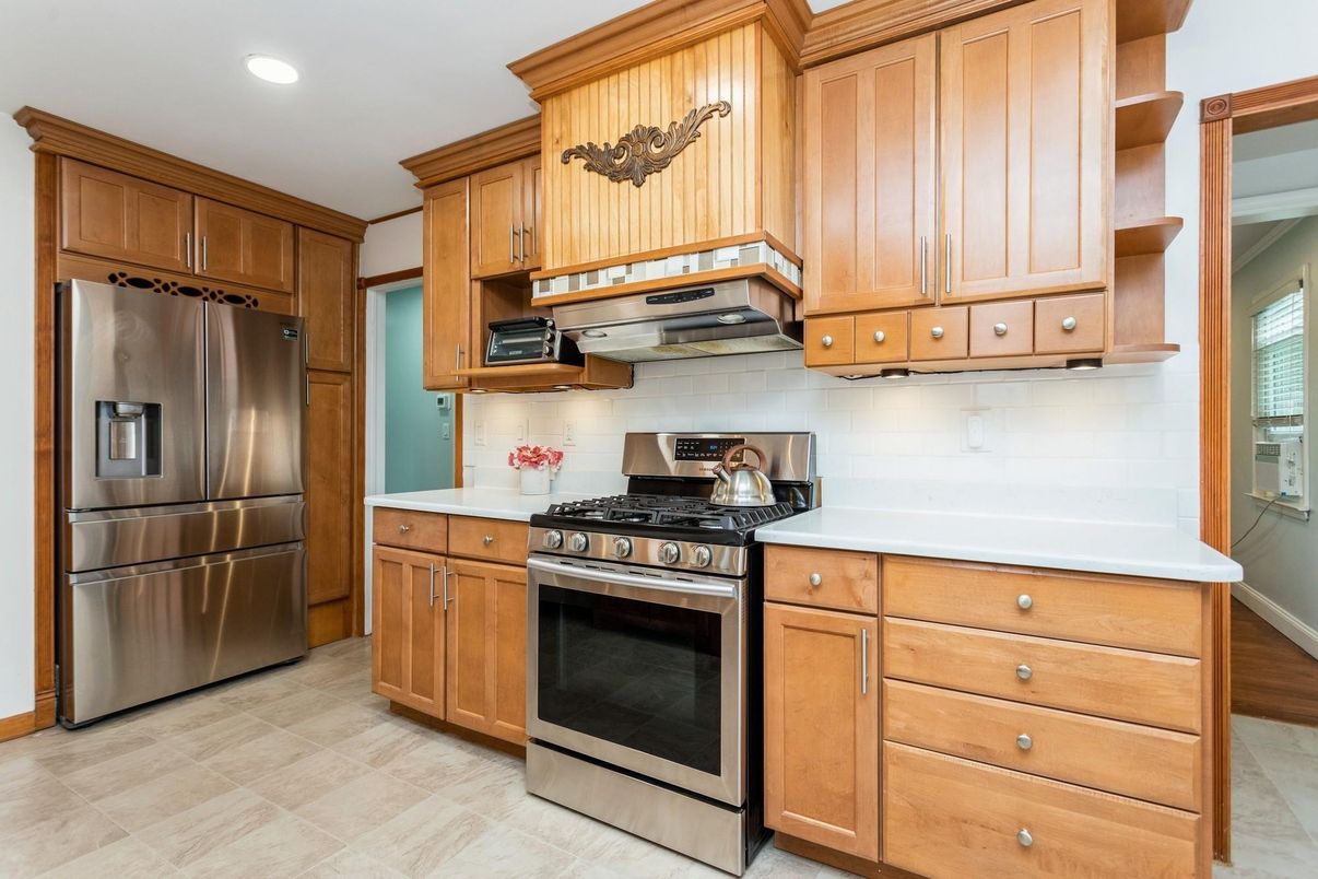 Interior, Kitchen, Recessed Lighting, Stainless Steel Appliances