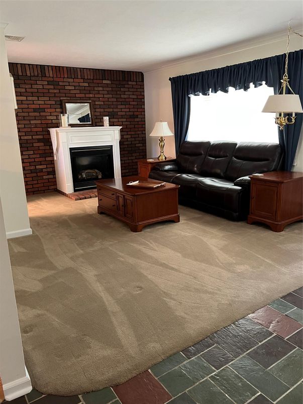 Fireplace, Interior, Living room, Stone Walls