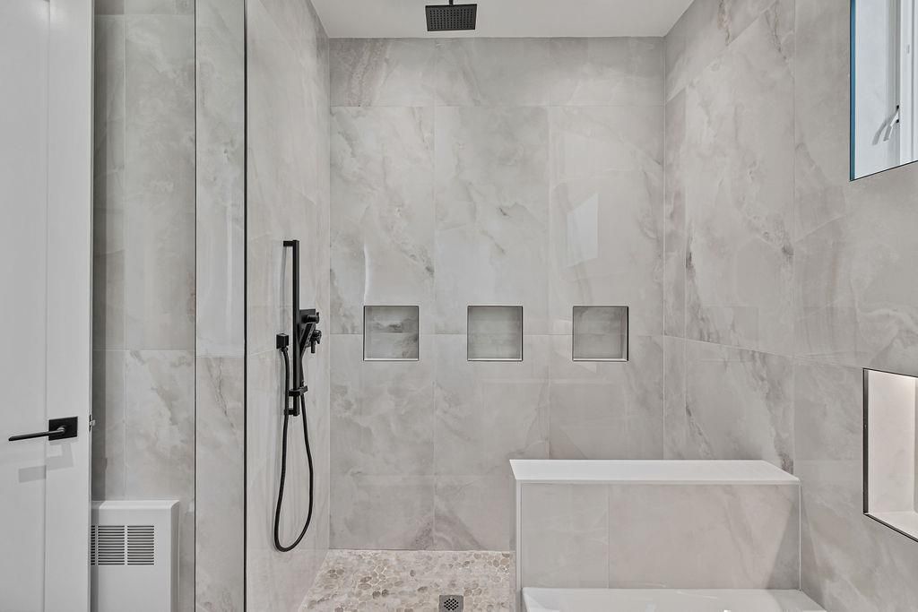 Bathroom, Interior, Marble Walls