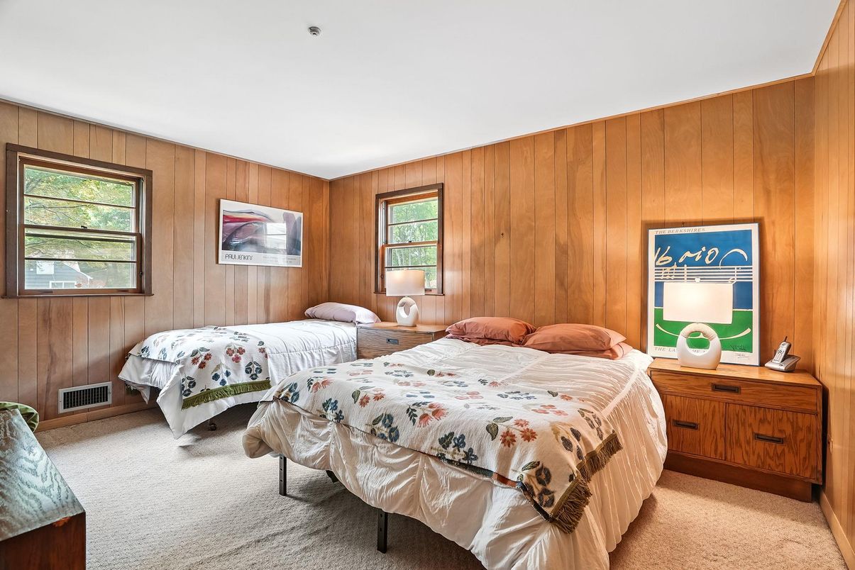 Bedroom, Interior, Wooden Walls