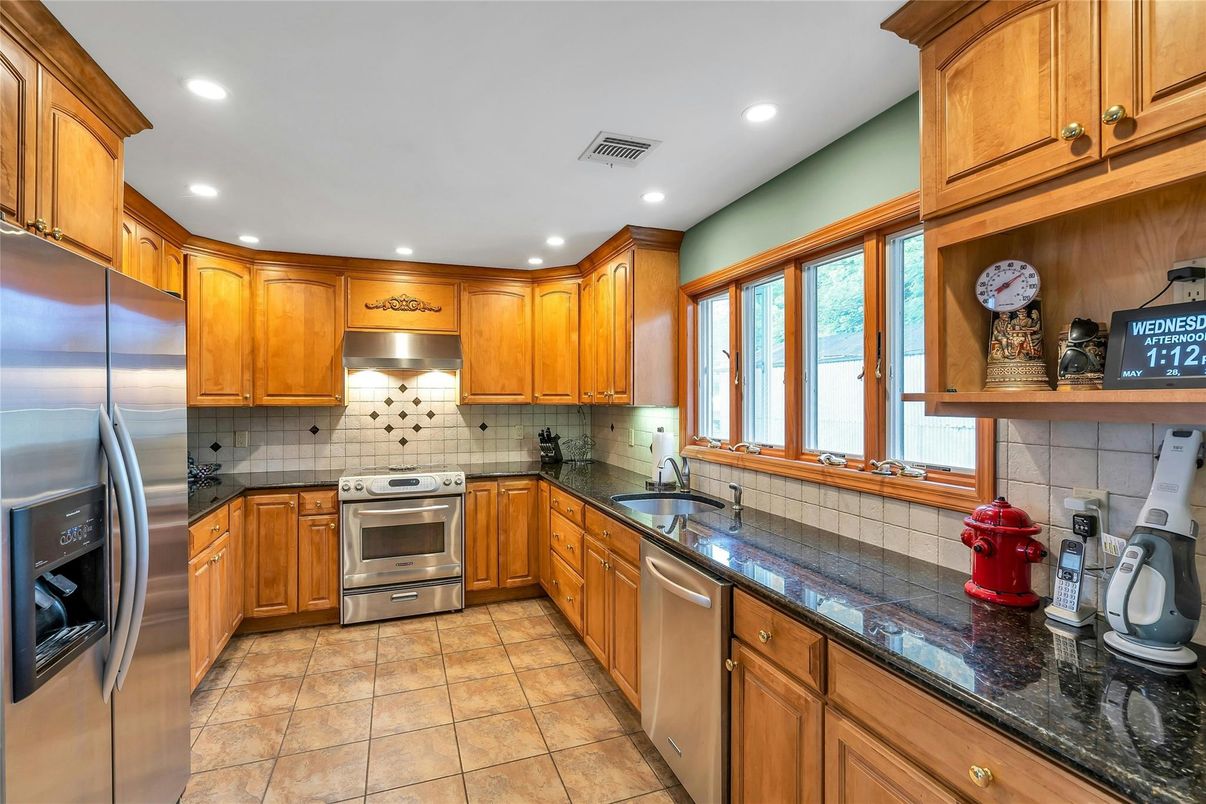 Interior, Kitchen, Recessed Lighting, Stainless Steel Appliances