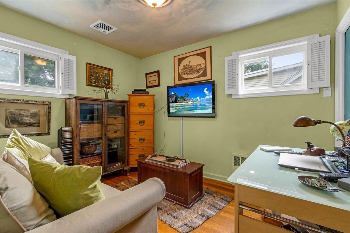 Home Office, Interior, Wood Texture Flooring