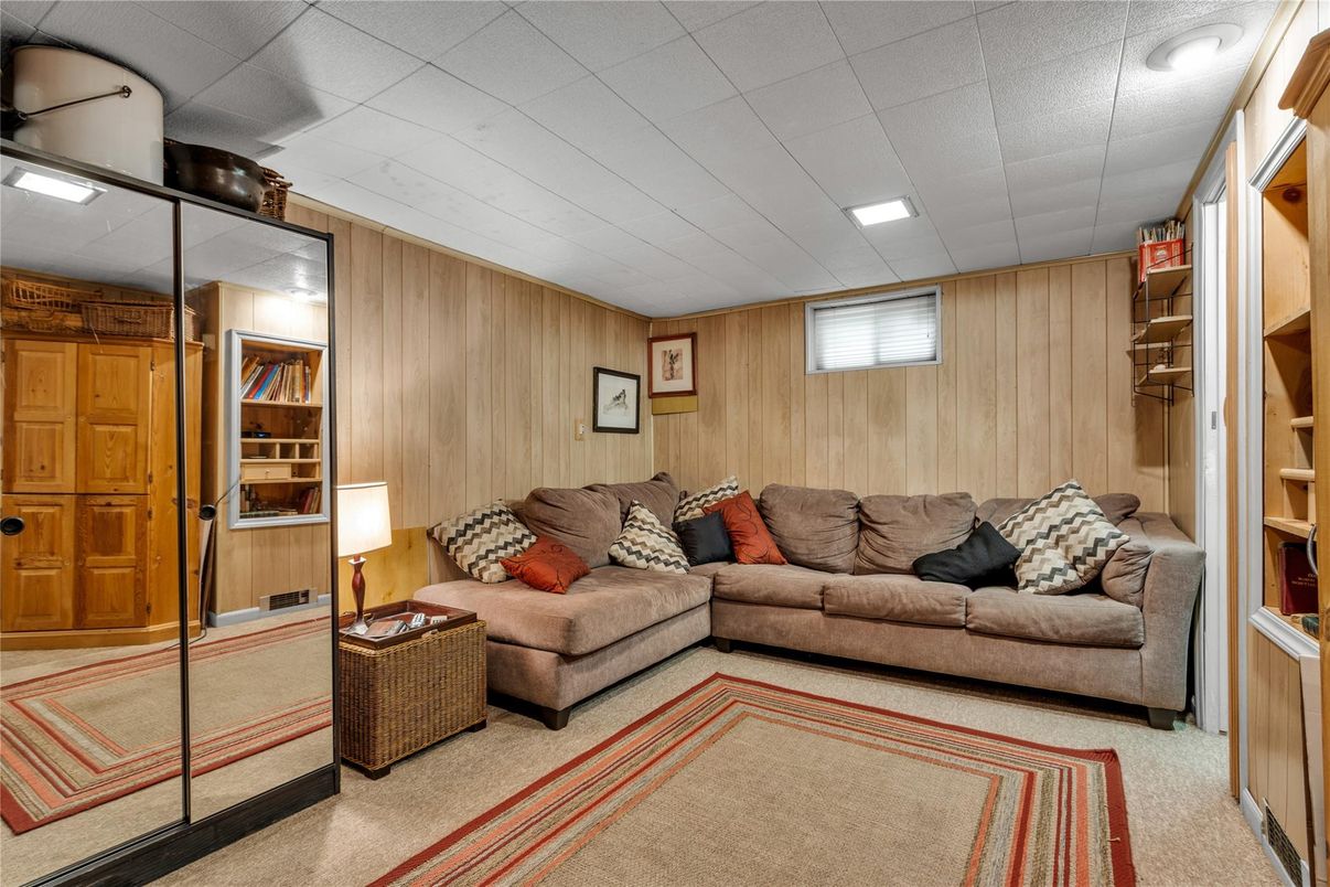 Interior, Living room, Wooden Walls