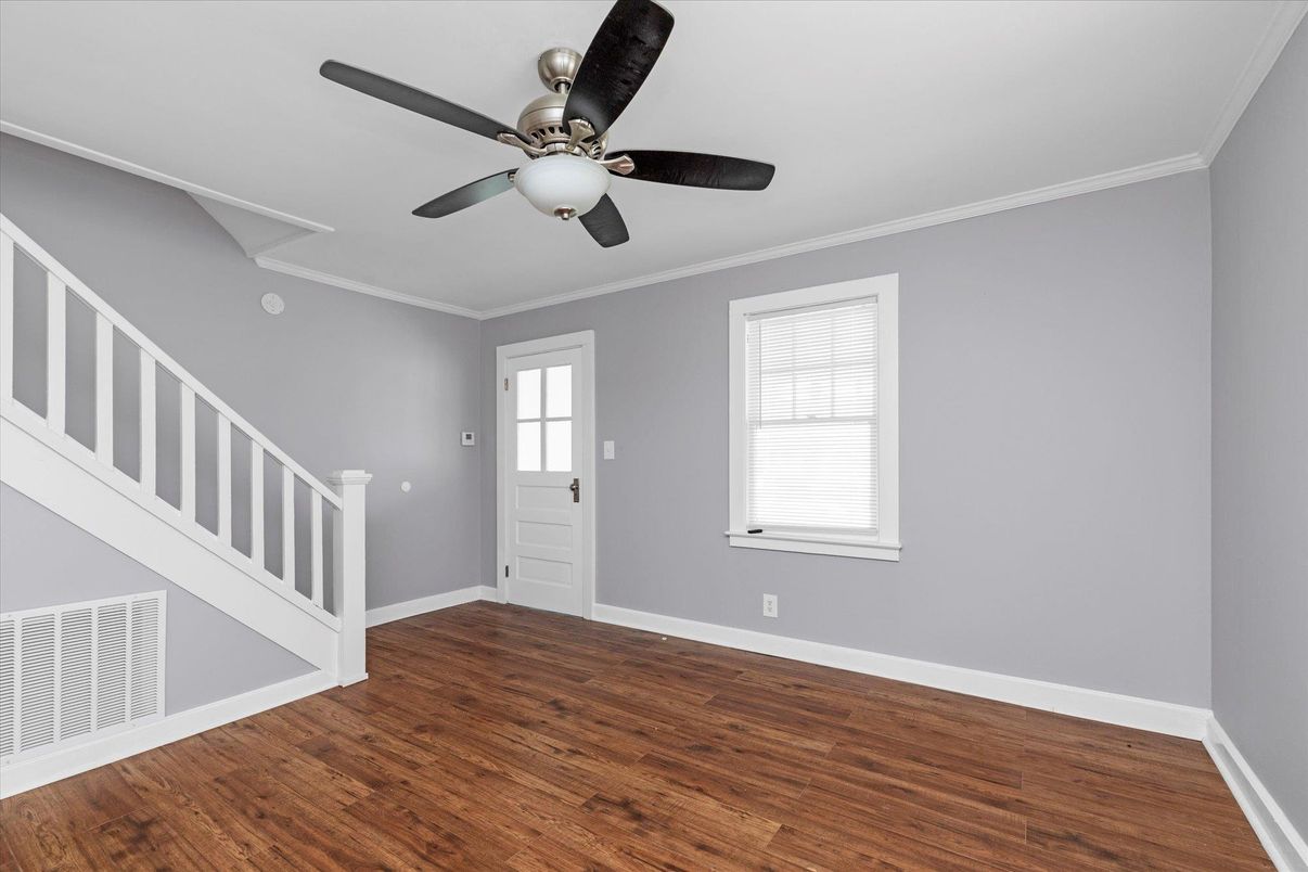 Empty room, Interior, Wood Texture Flooring