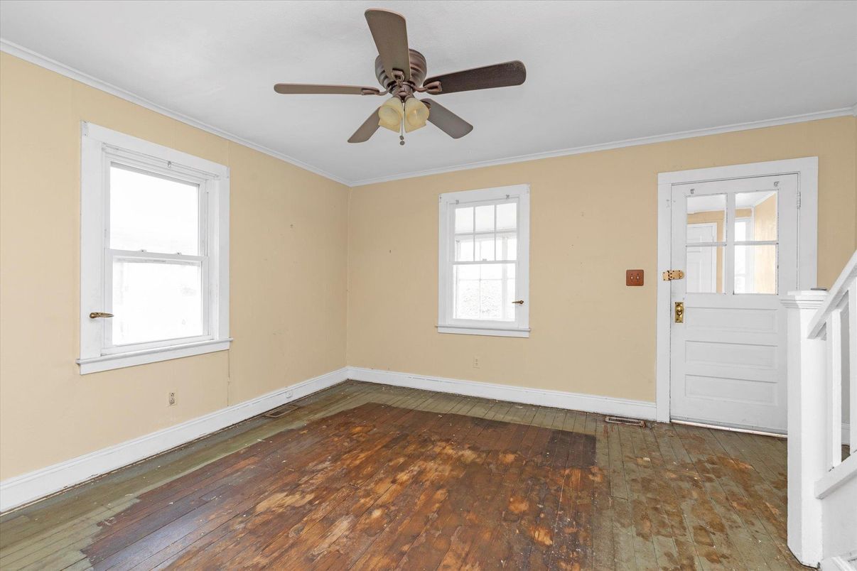 Empty room, Interior, Wood Texture Flooring