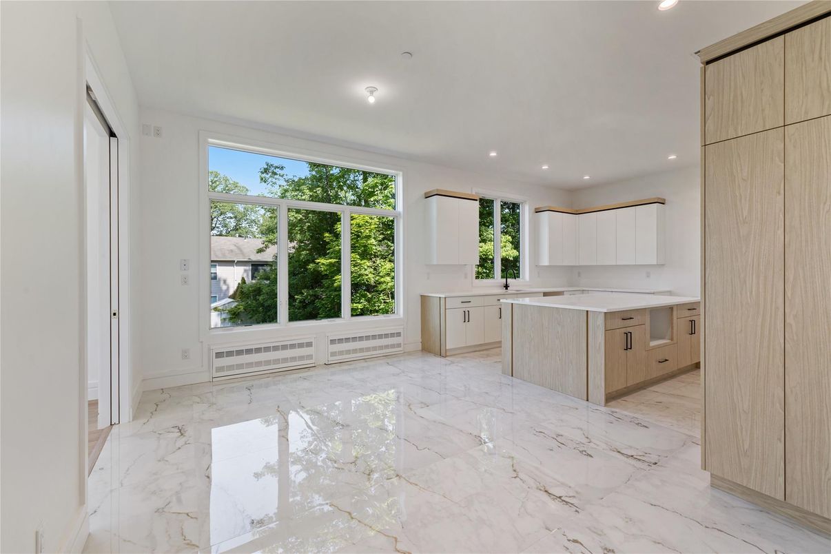 Interior, Kitchen, Marble, Recessed Lighting