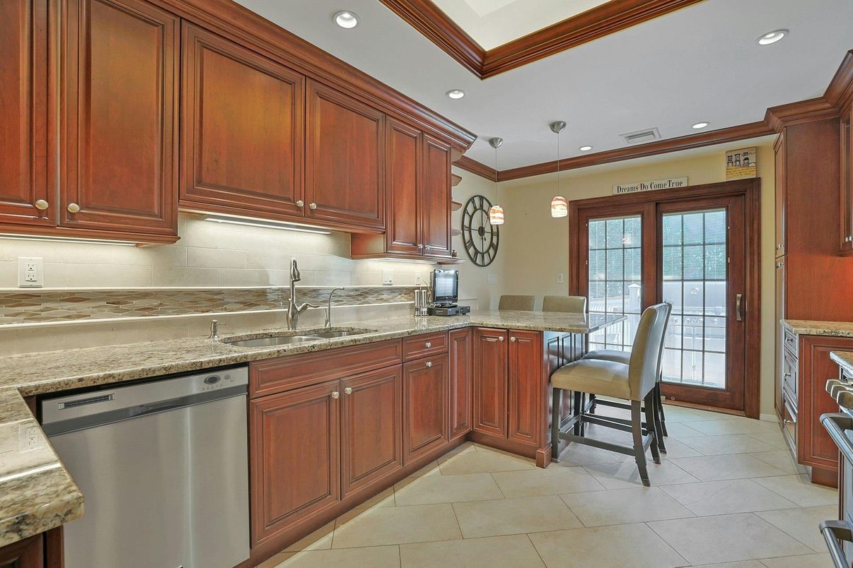 Interior, Kitchen, Recessed Lighting, Stainless Steel Appliances