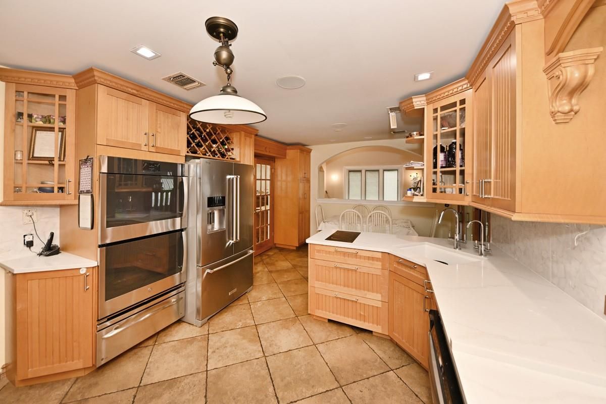 Interior, Kitchen, Recessed Lighting, Stainless Steel Appliances