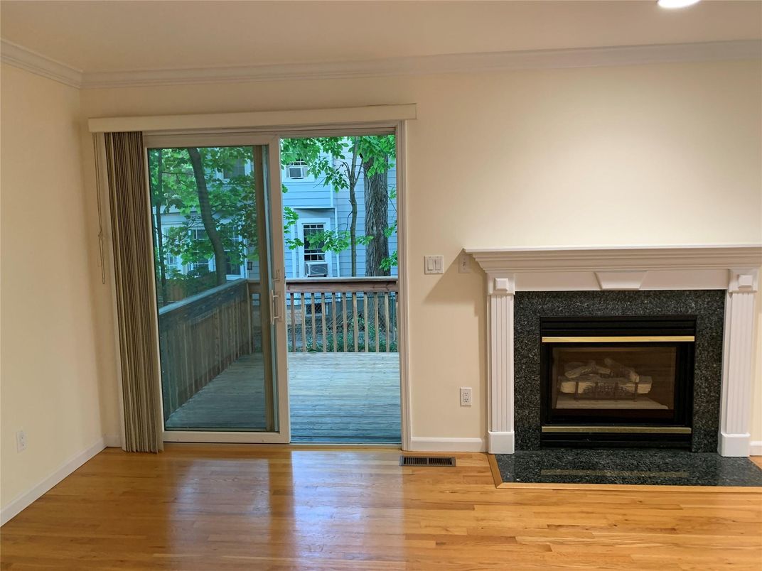 Fireplace, Interior, Recessed Lighting, Wood Texture Flooring