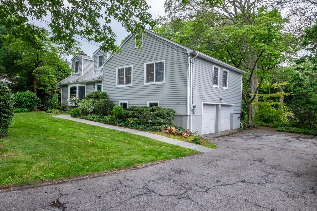 Attached, Backyard, Exterior, Facade, Raised Ranch