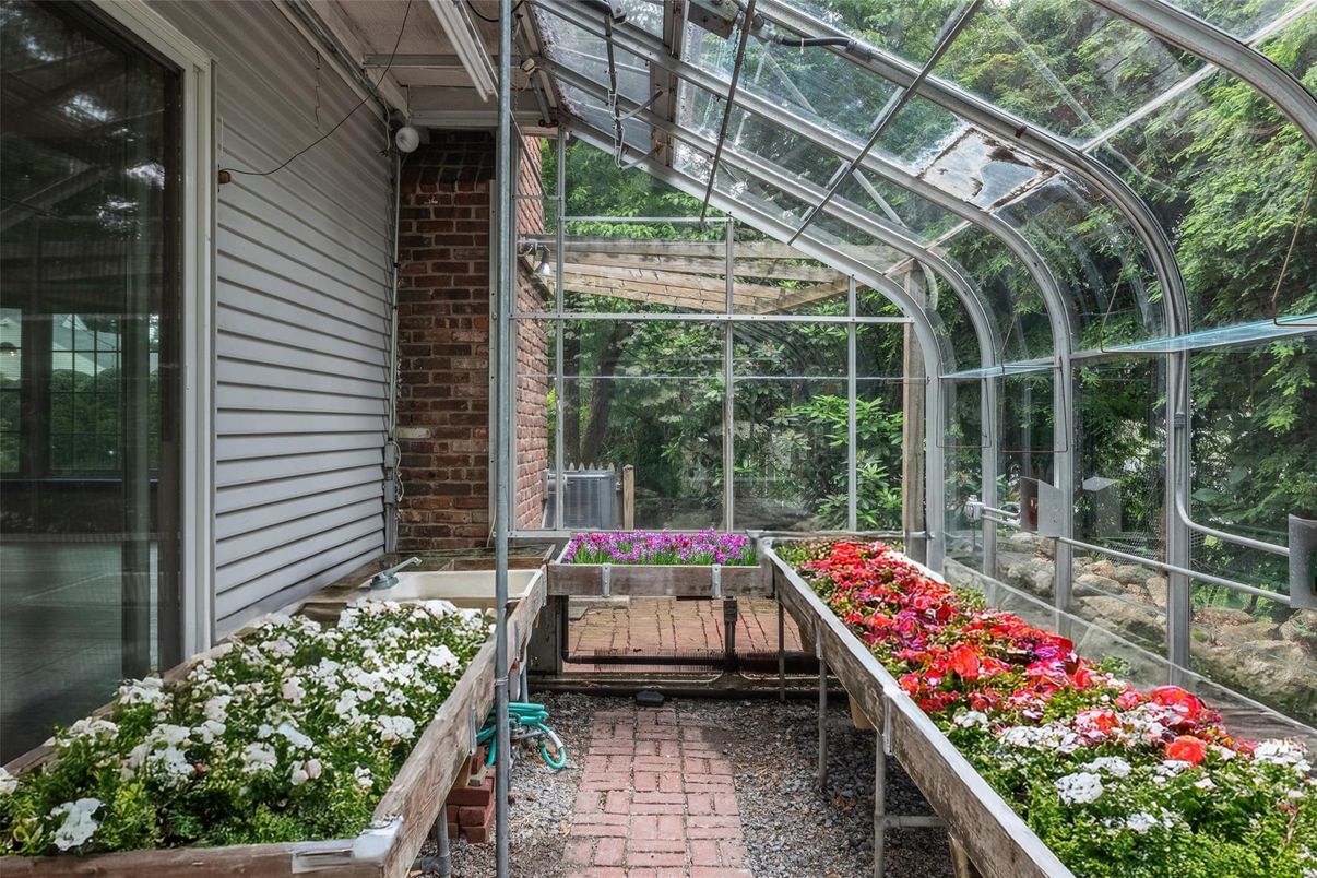 Interior, Stone Walls, Sun Room