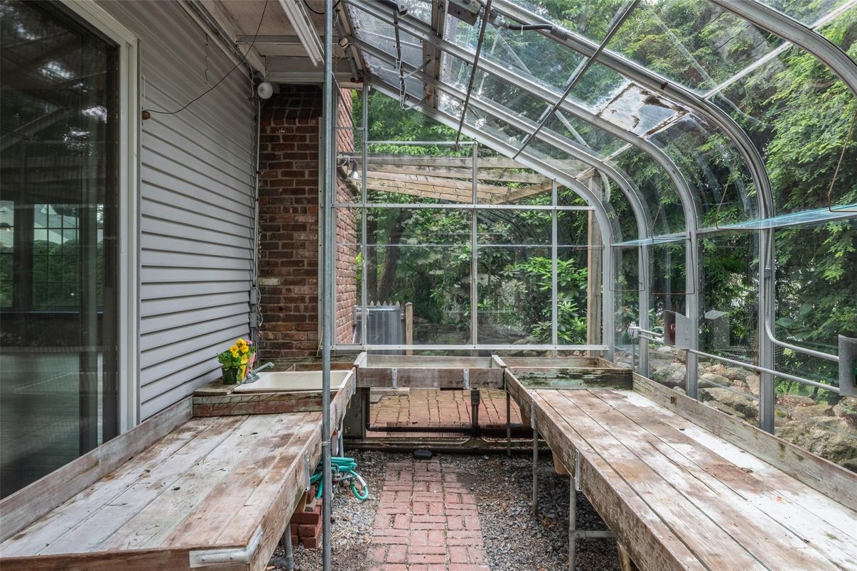 Interior, Stone Walls, Sun Room