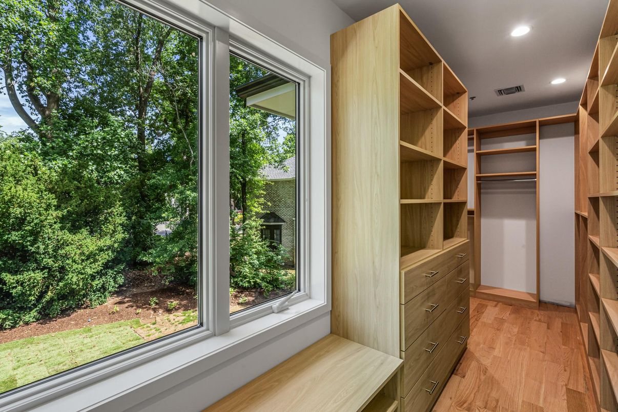 Interior, Recessed Lighting, Walk-in Closets, Wood Texture Flooring