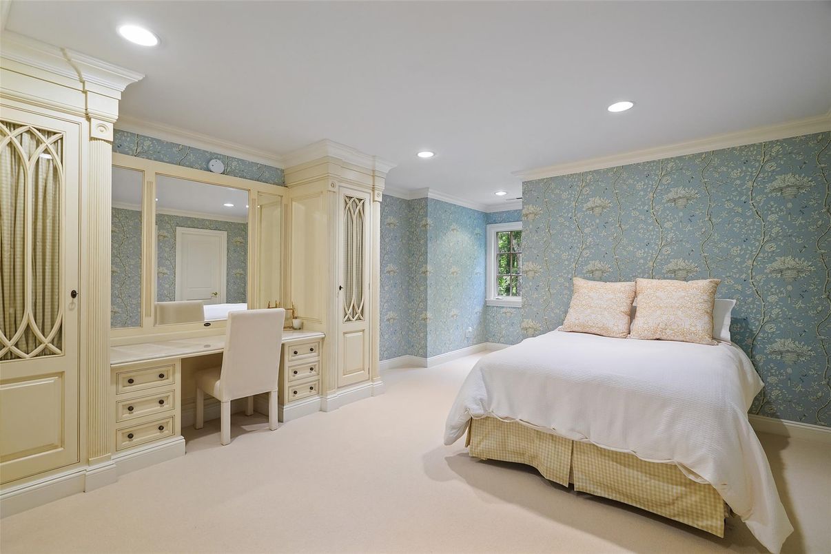 Bedroom, Home Office, Interior, Recessed Lighting
