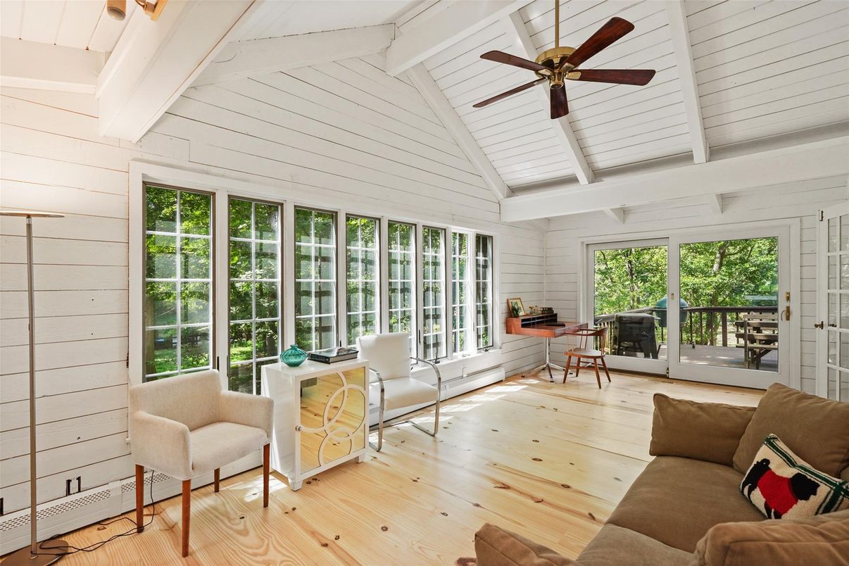 Interior, Living room, Sun Room, Wood Texture Flooring