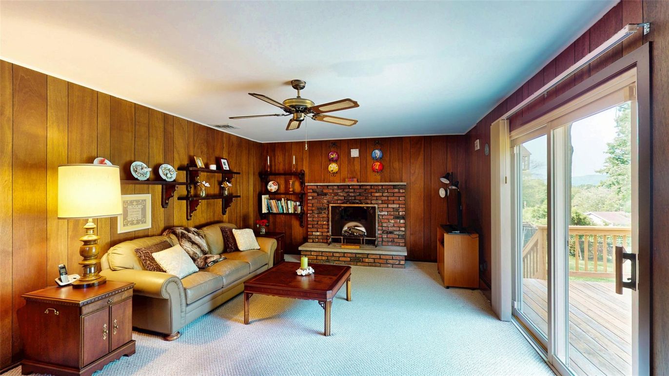 Fireplace, Interior, Living room, Wooden Walls