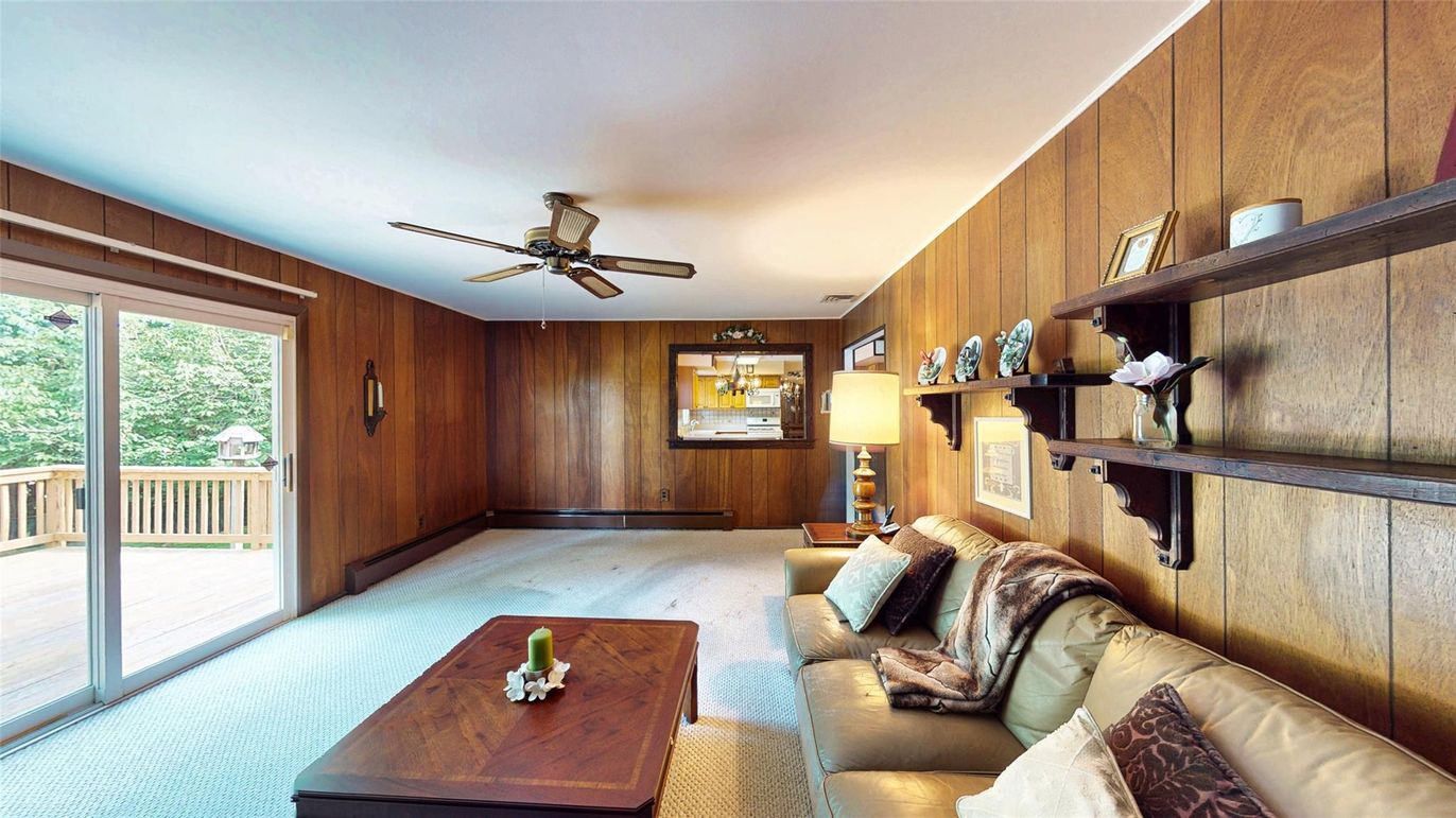 Interior, Living room, Wooden Walls