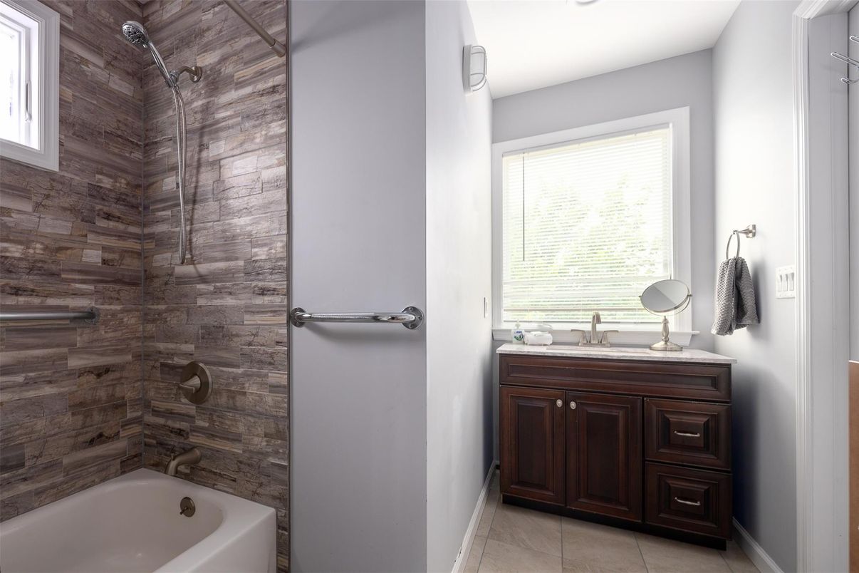 Bathroom, Interior, Wooden Walls