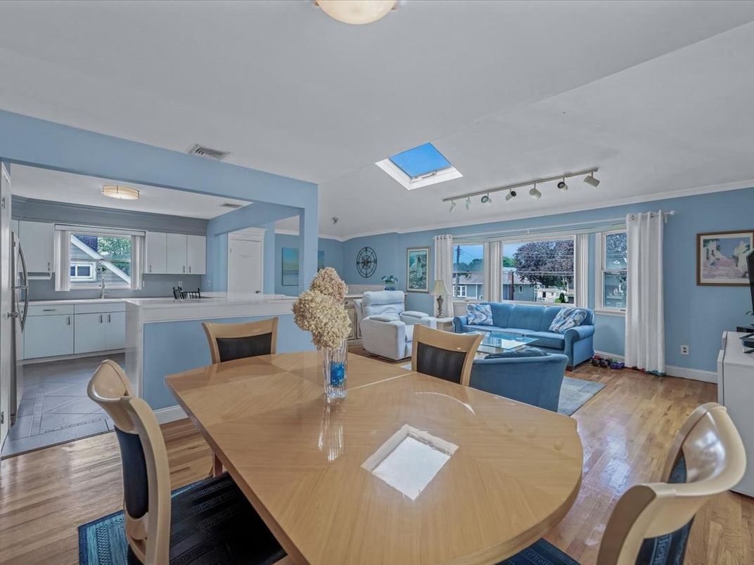 Dining room, Interior, Kitchen, Living room, Wood Texture Flooring