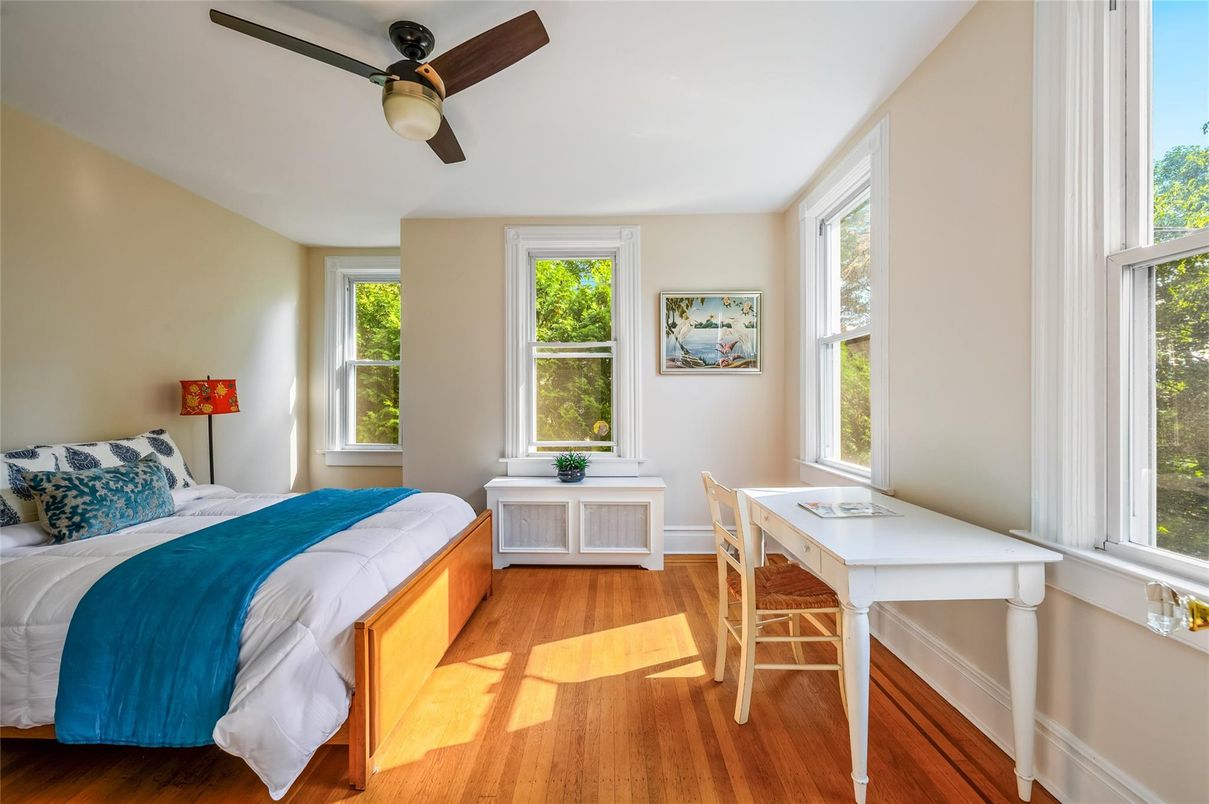 Bedroom, Home Office, Interior, Wood Texture Flooring