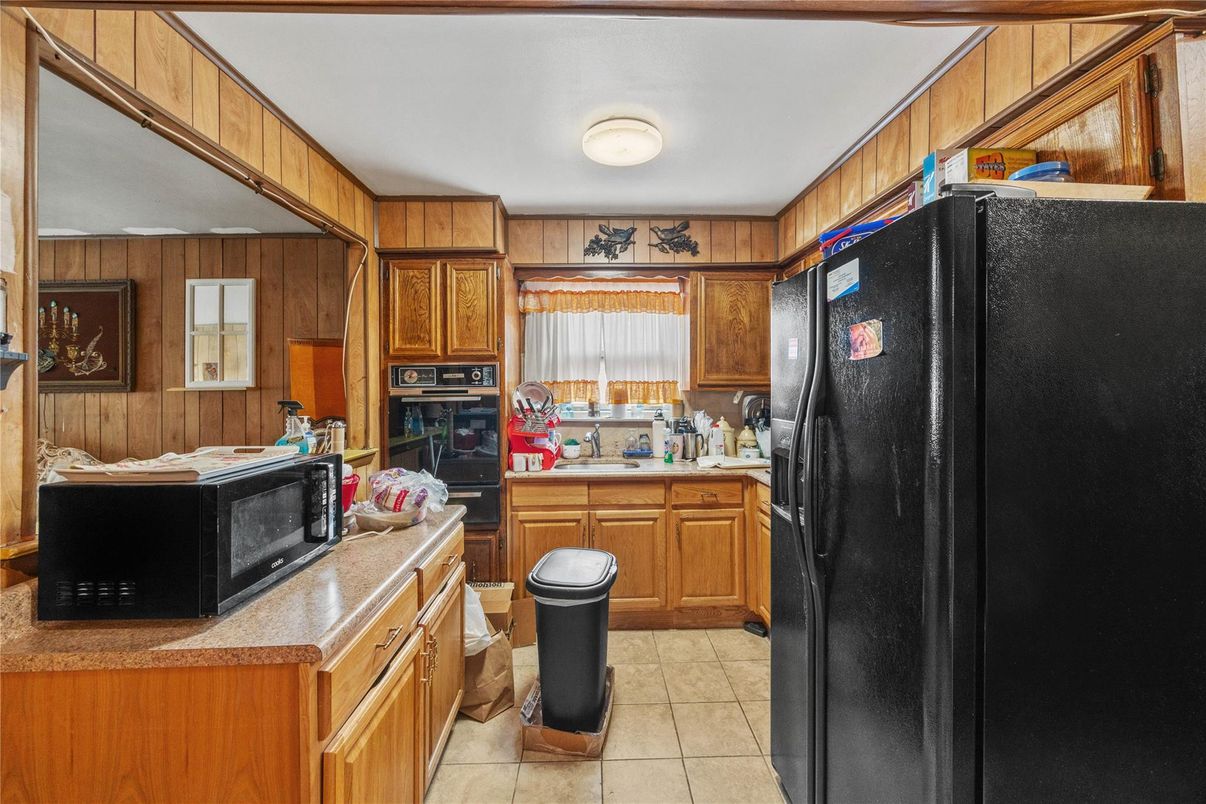 Interior, Kitchen, Wooden Walls