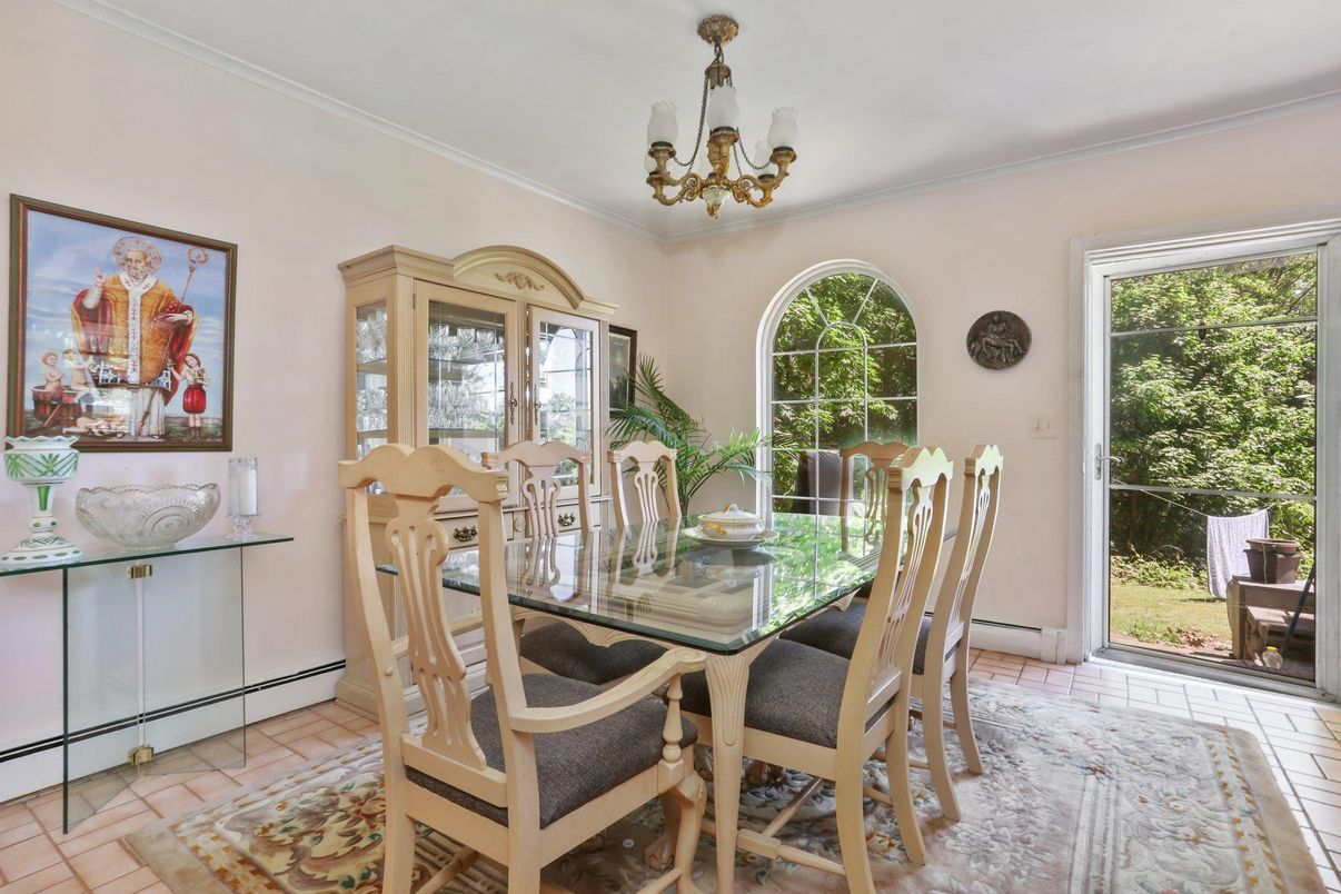 Chandelier, Dining room, Interior