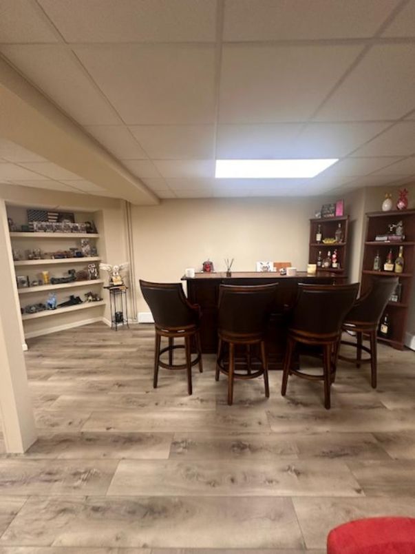 Interior, Recessed Lighting, Wood Texture Flooring