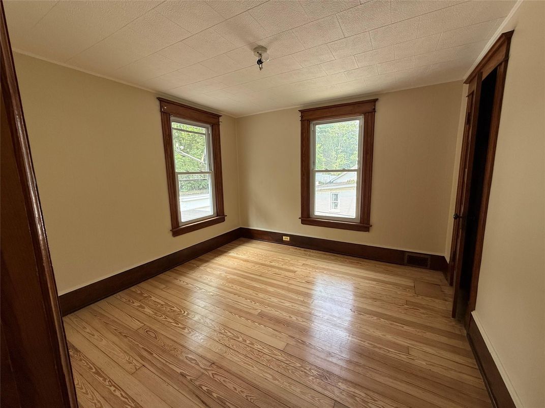 Empty room, Interior, Wood Texture Flooring