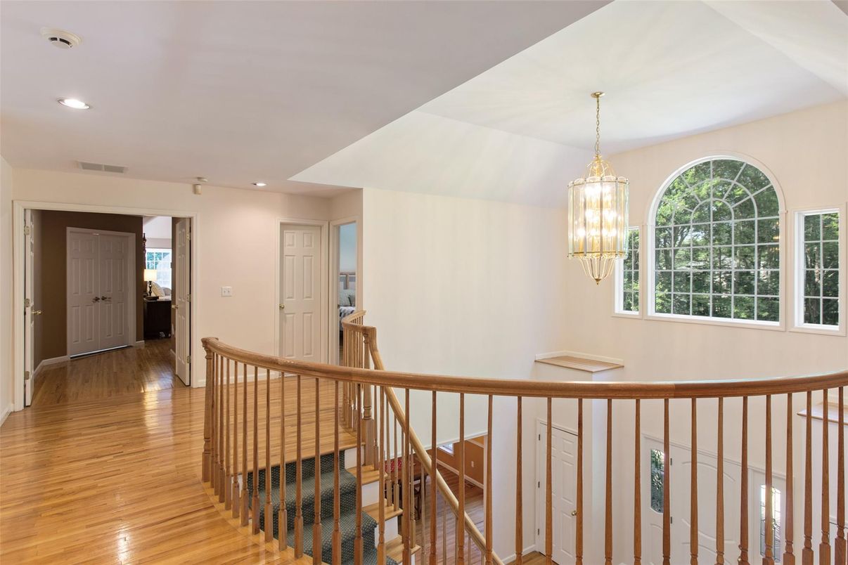 Chandelier, Interior, Recessed Lighting, Wood Texture Flooring