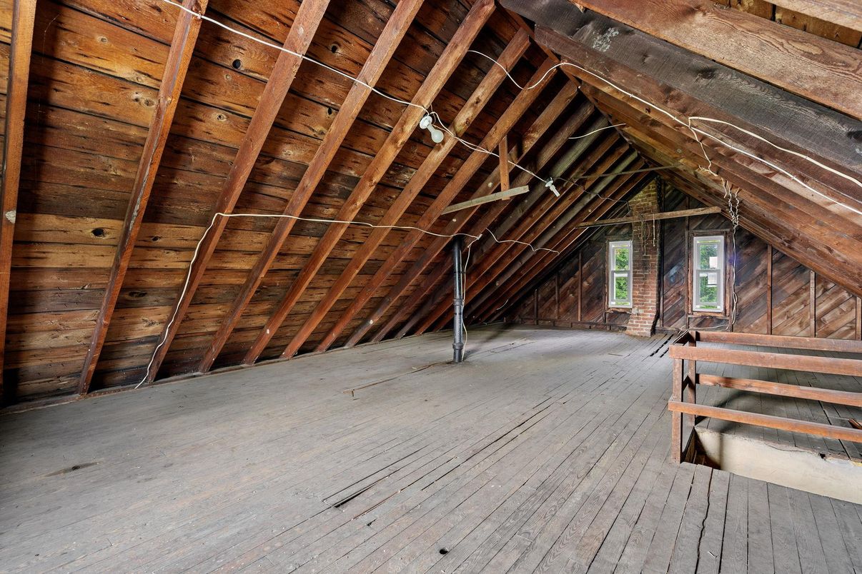 Empty room, Interior, Wooden Beams, Wooden Ceilings, Wood Texture Flooring, Wooden Walls