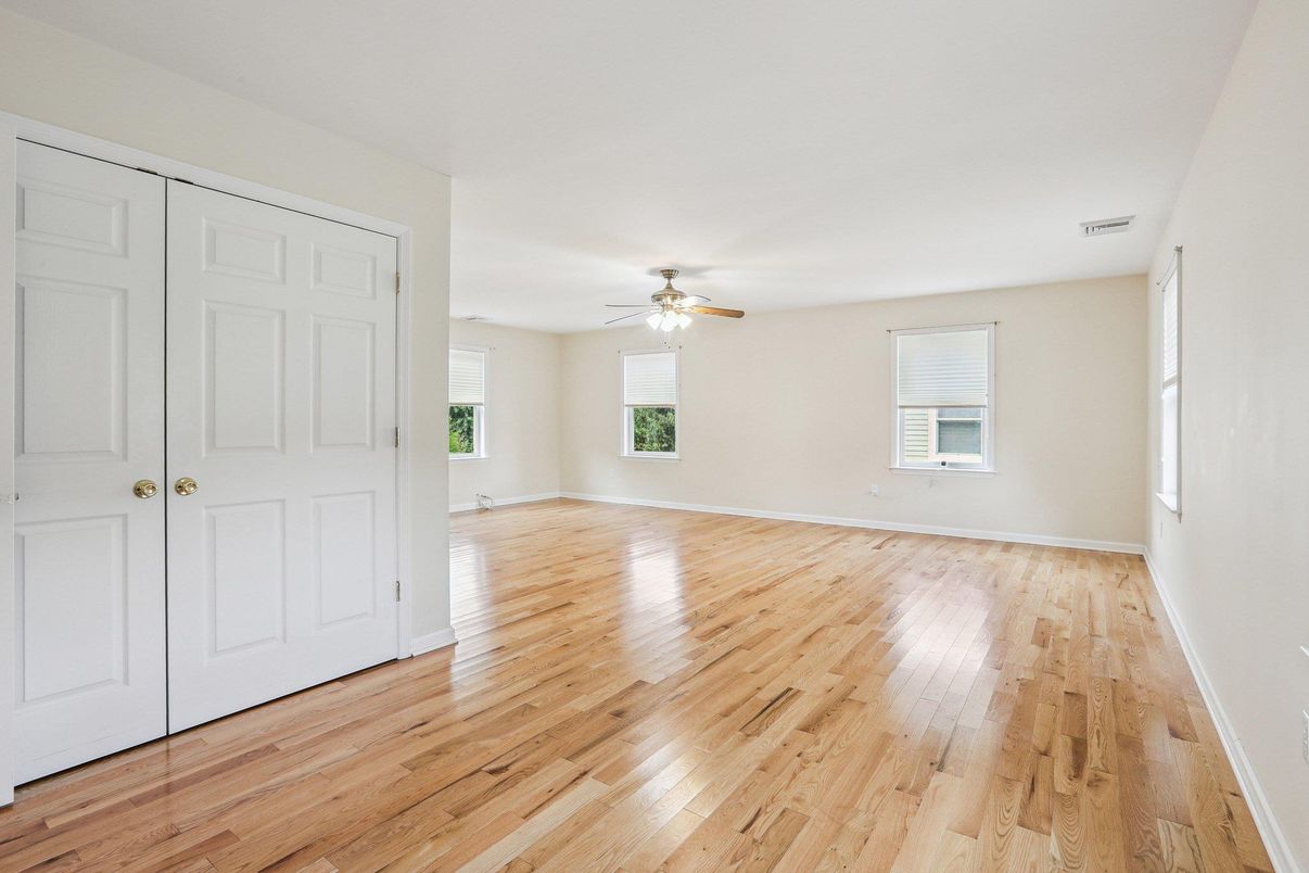 Empty room, Interior, Wood Texture Flooring