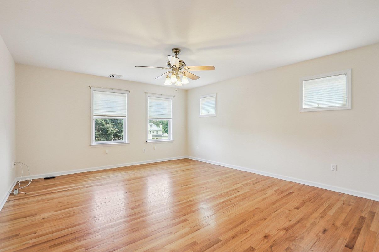 Empty room, Interior, Wood Texture Flooring
