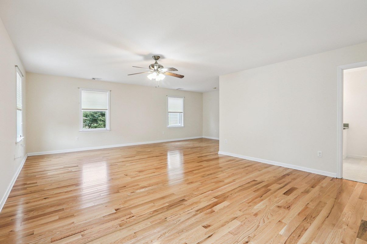 Empty room, Interior, Wood Texture Flooring