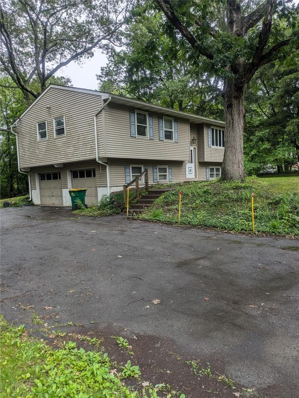 Attached, Backyard, Exterior, Facade, Raised Ranch