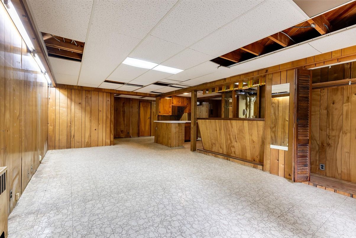 Empty room, Interior, Wooden Walls