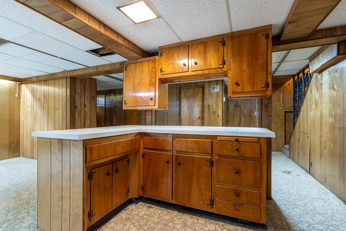 Interior, Recessed Lighting, Wooden Walls